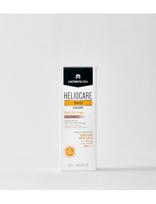 HELIOCARE 360º SPF 50+ COLOR GEL OIL-FREE PROTEC BRONZE INTENSE